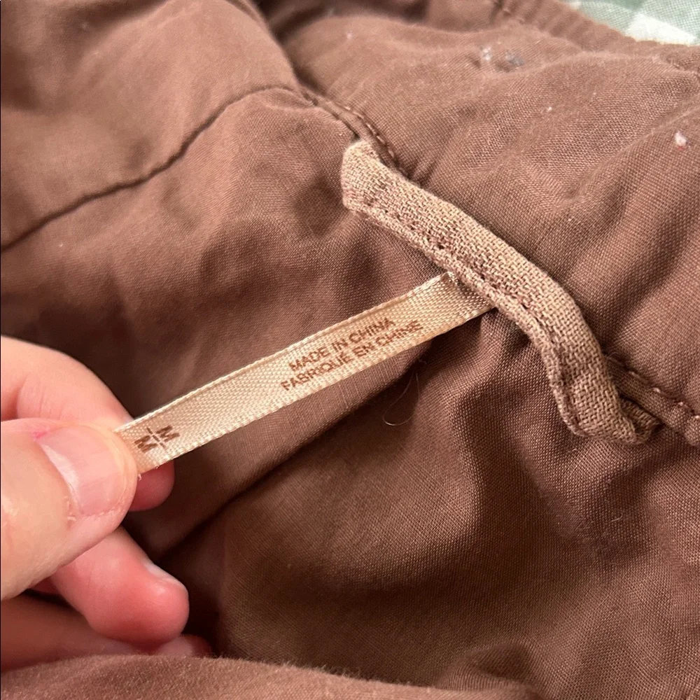 Free People linen blend Bomber Jacket - Picture 2 of 5